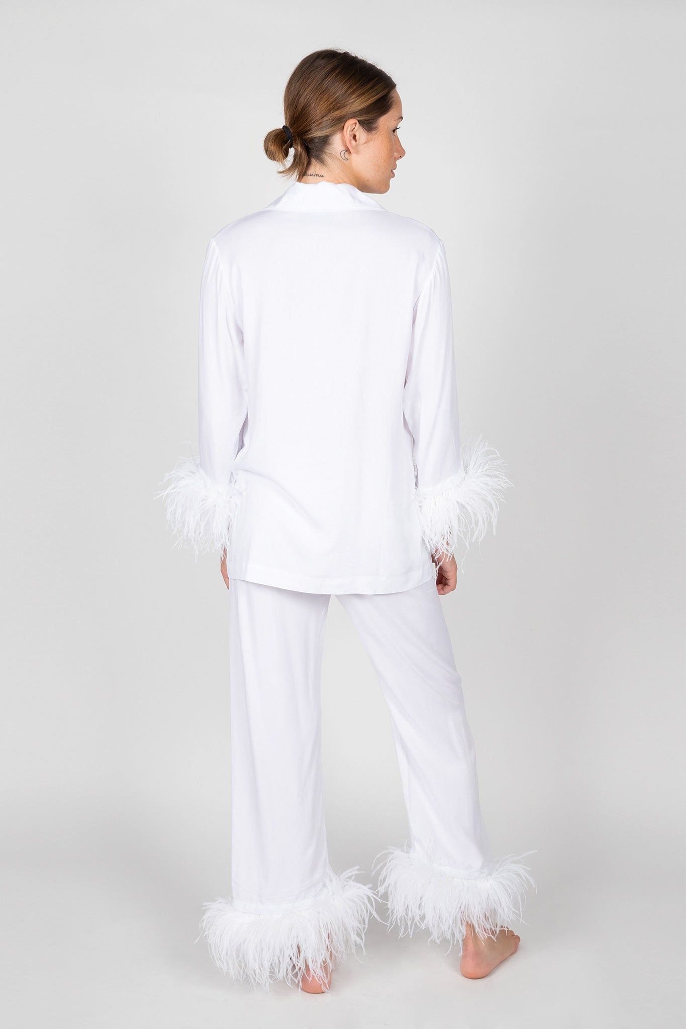 Party Pajamas Set with Double Feathers sold by Hills Dry Goods product image thumbnail 3