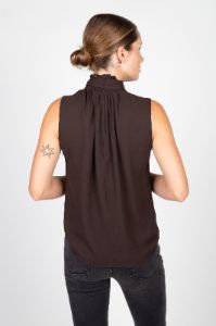 Sleeveless Bow Blouse sold by Hills Dry Goods