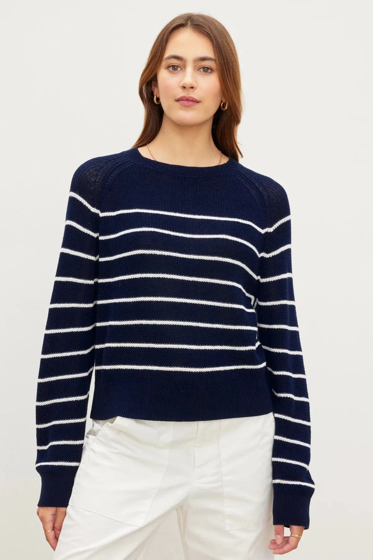 Chayse Striped Crew Neck Sweater sold by Hills Dry Goods product image thumbnail 3