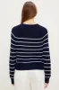Chayse Striped Crew Neck Sweater sold by Hills Dry Goods