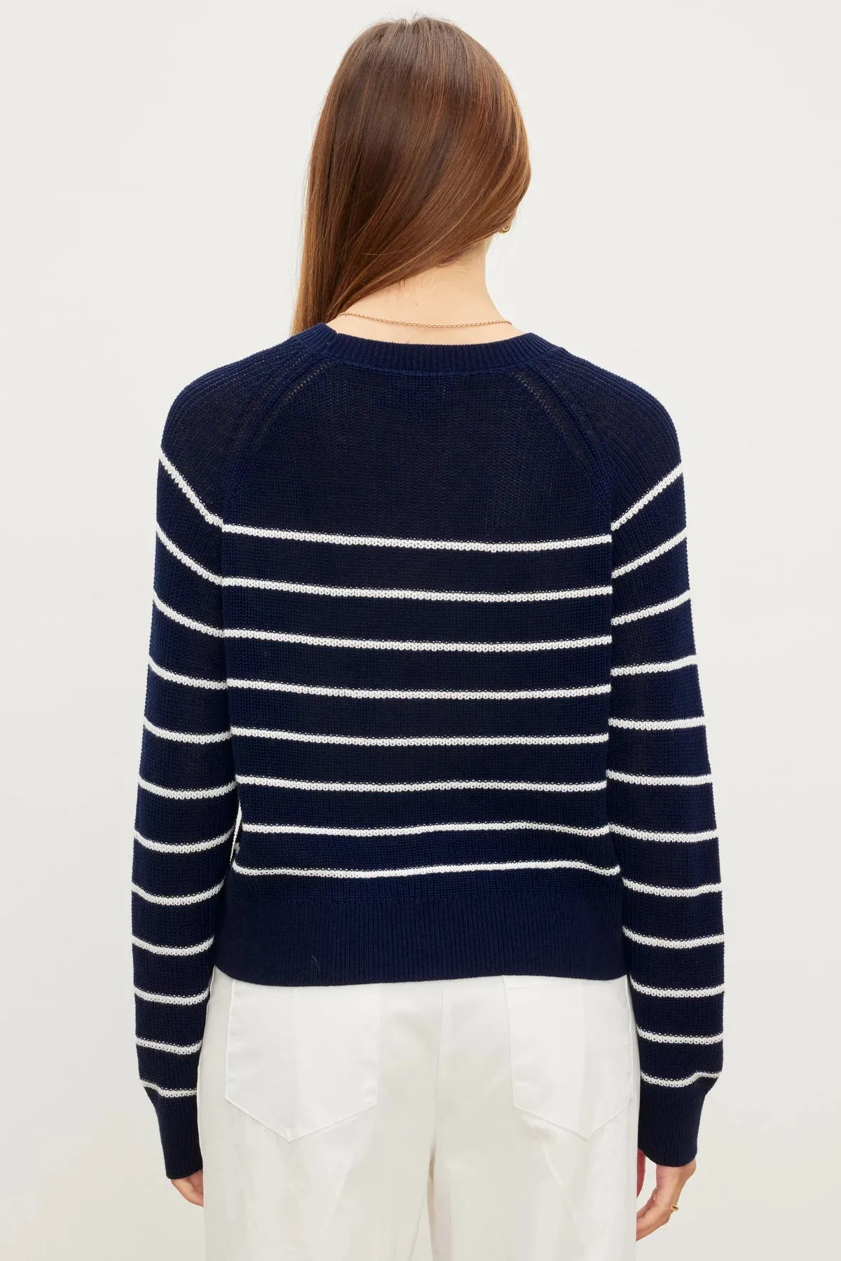 Chayse Striped Crew Neck Sweater sold by Hills Dry Goods product image thumbnail 5