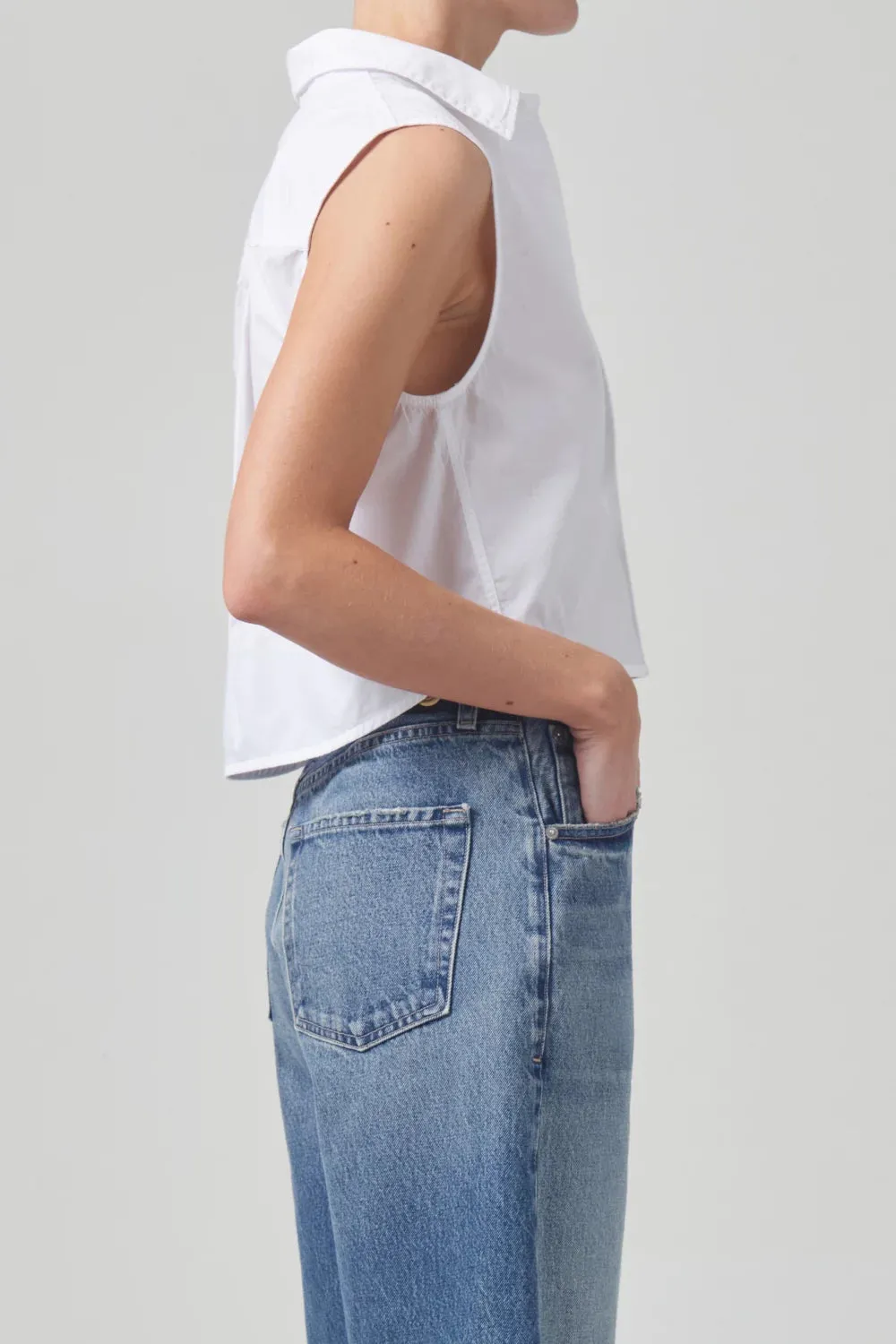 Anders Sleeveless Crop sold by Hills Dry Goods product image thumbnail 3