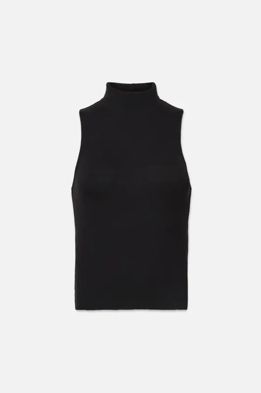 Sleeveless Turtleneck Top sold by Hills Dry Goods