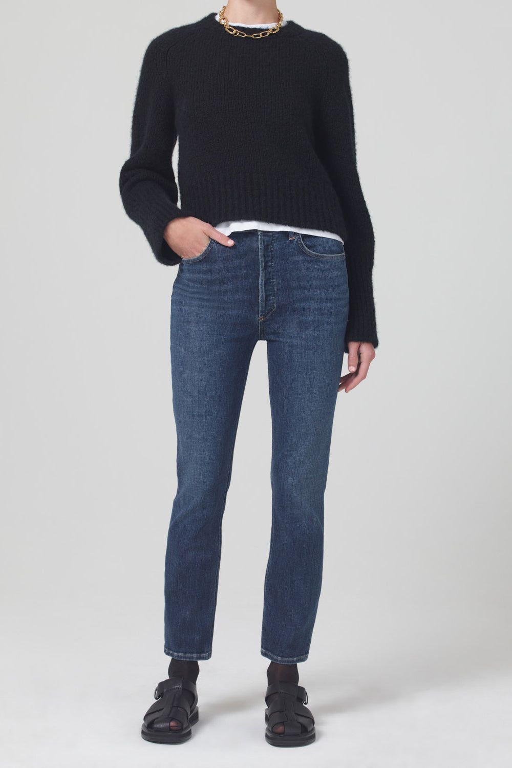 Jolene High Rise Vintage Slim sold by Hills Dry Goods