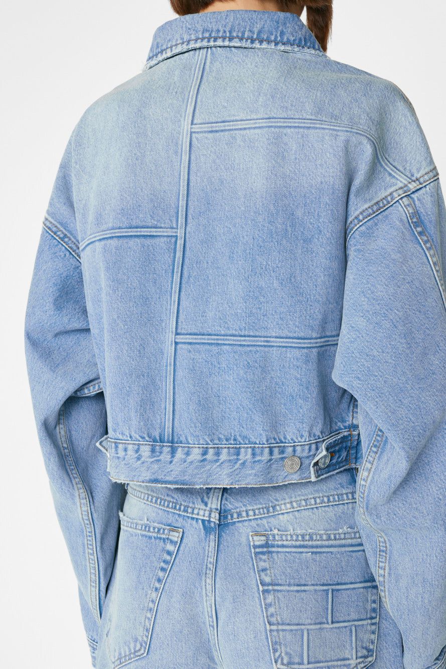 Le Cropped Oversized Jacket sold by Hills Dry Goods product image thumbnail 4