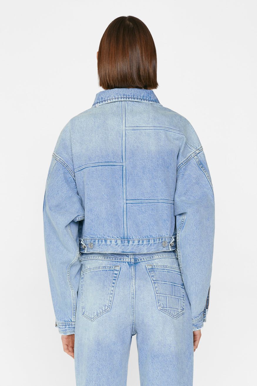 Le Cropped Oversized Jacket sold by Hills Dry Goods product image thumbnail 5