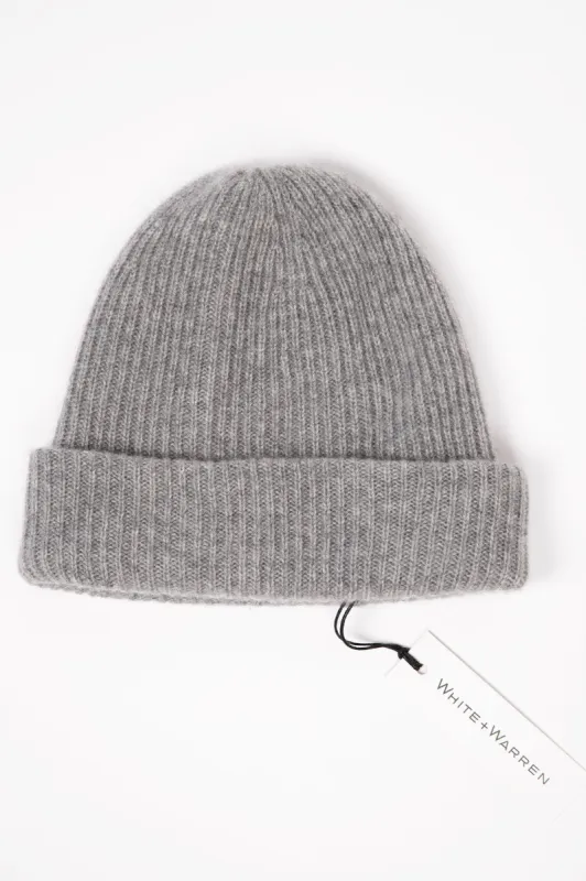 Cashmere Plush Rib Beanie sold by Hills Dry Goods