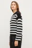 Lex Striped Crew Neck Sweater sold by Hills Dry Goods
