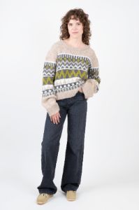 Makenzie Fair Isle Sweater sold by Hills Dry Goods