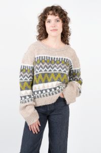 Makenzie Fair Isle Sweater sold by Hills Dry Goods