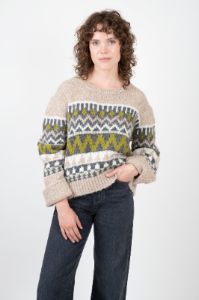Makenzie Fair Isle Sweater sold by Hills Dry Goods