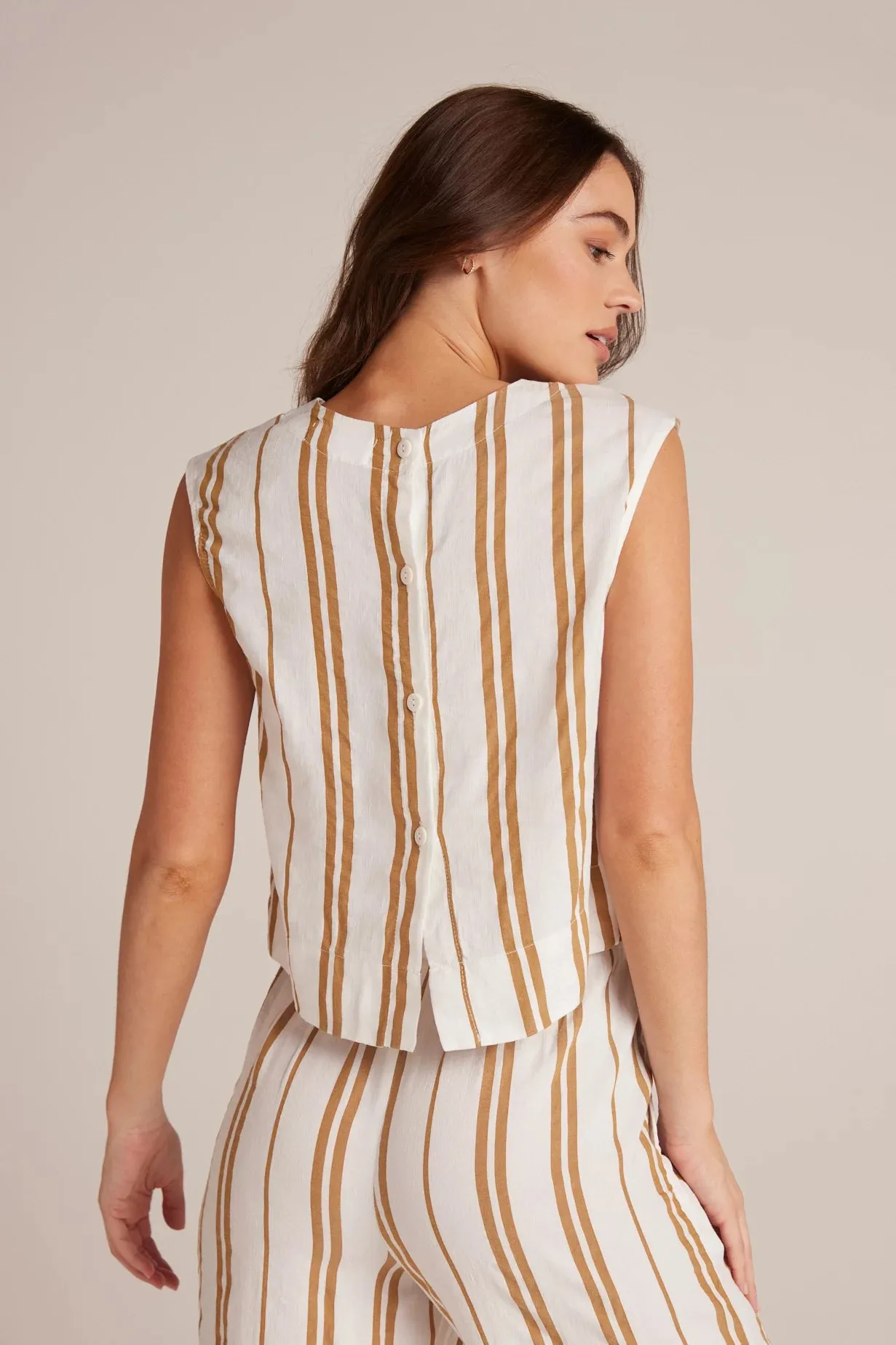 Boxy Button Back Top sold by Hills Dry Goods product image thumbnail 4