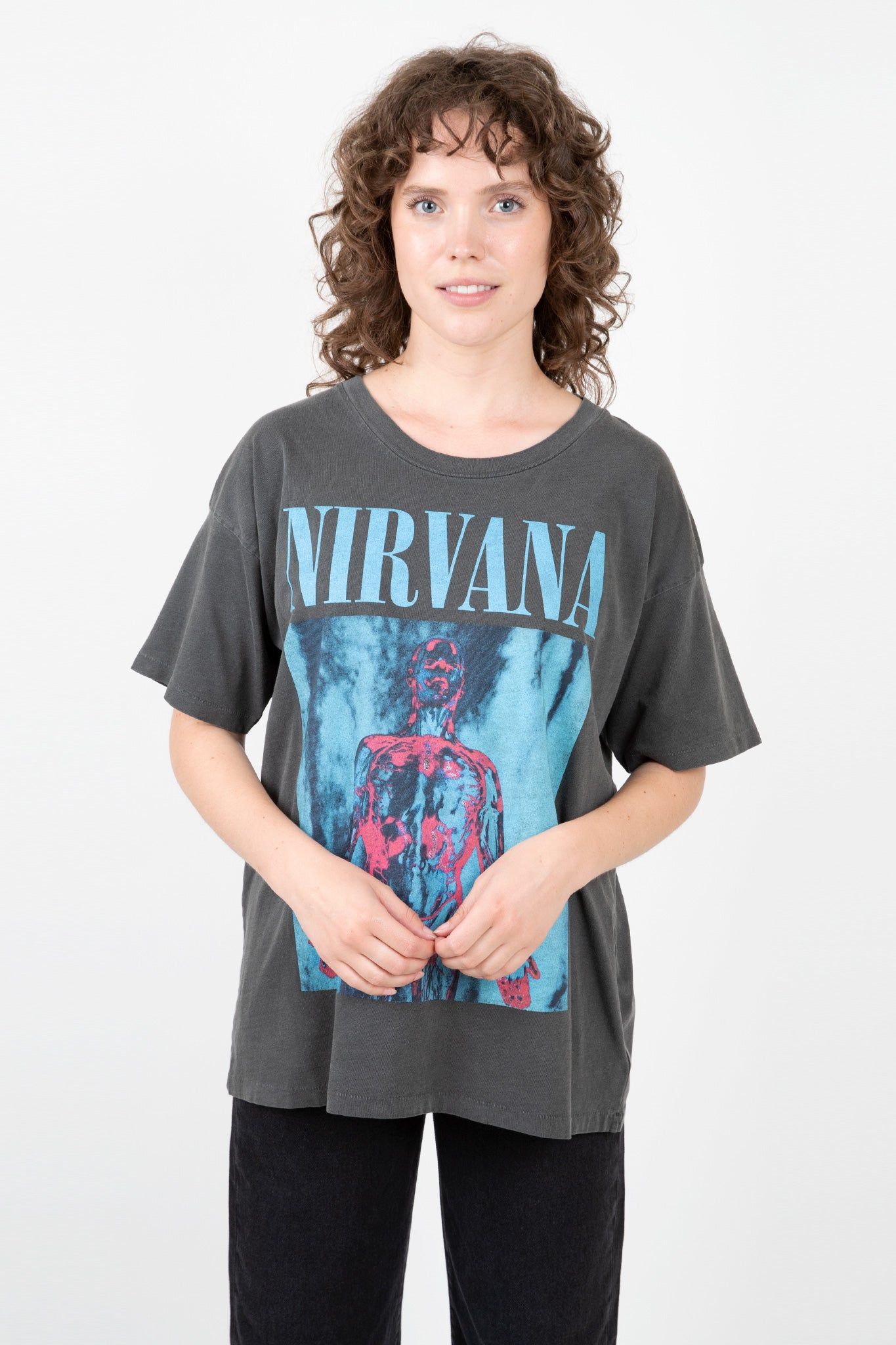 Nirvana Sliver Cover Merch Tee sold by Hills Dry Goods