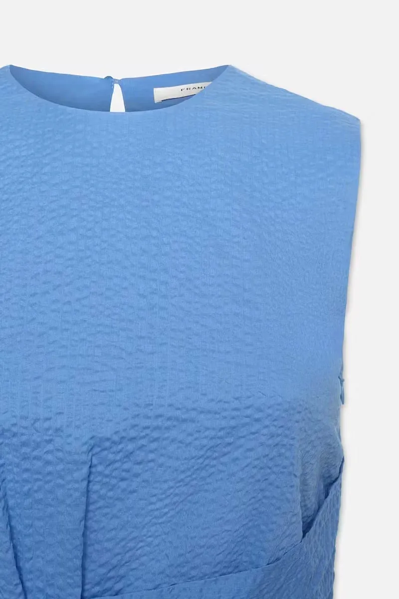 Ruched Sleeveless Midi Dress sold by Hills Dry Goods product image thumbnail 3