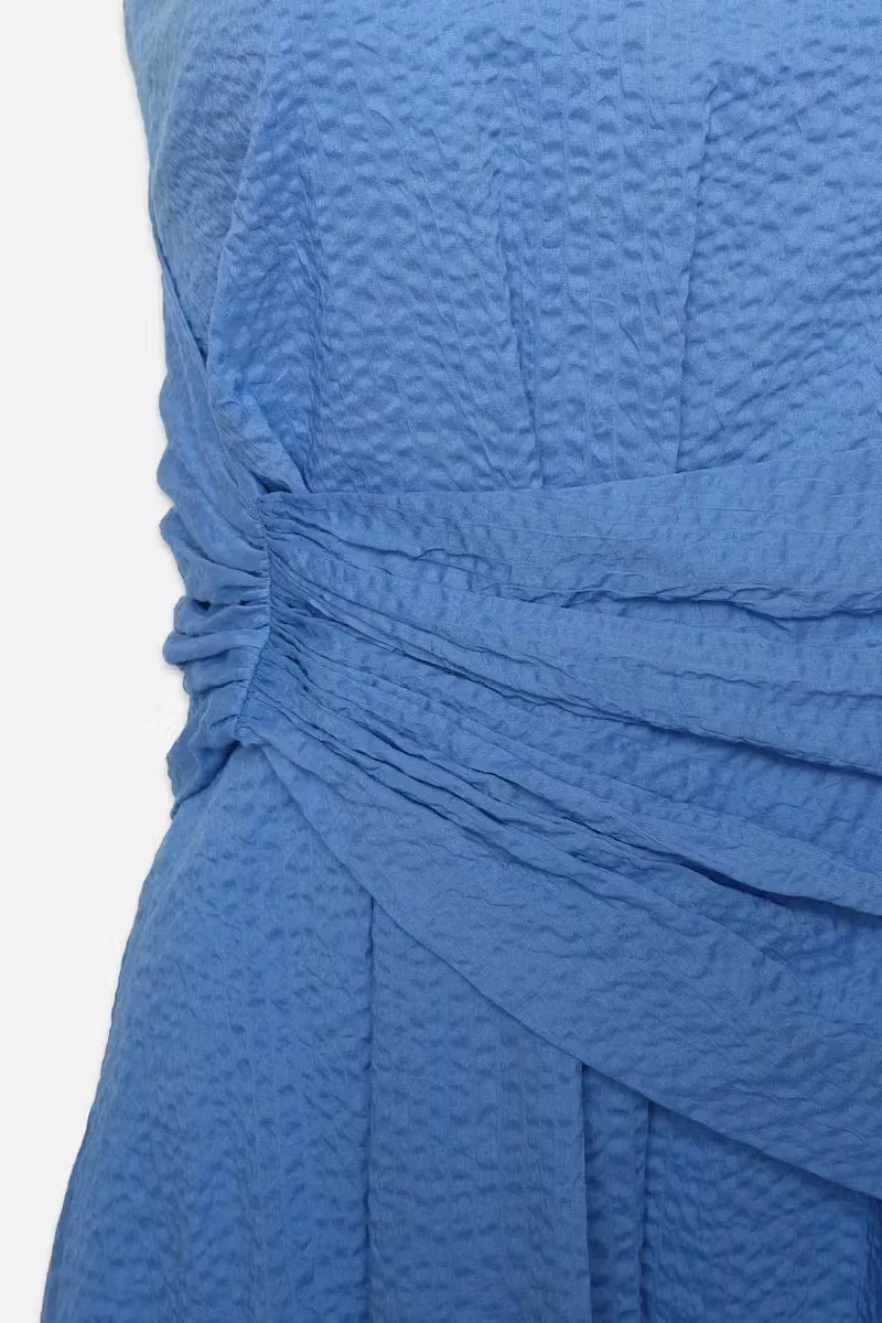 Ruched Sleeveless Midi Dress sold by Hills Dry Goods product image thumbnail 2