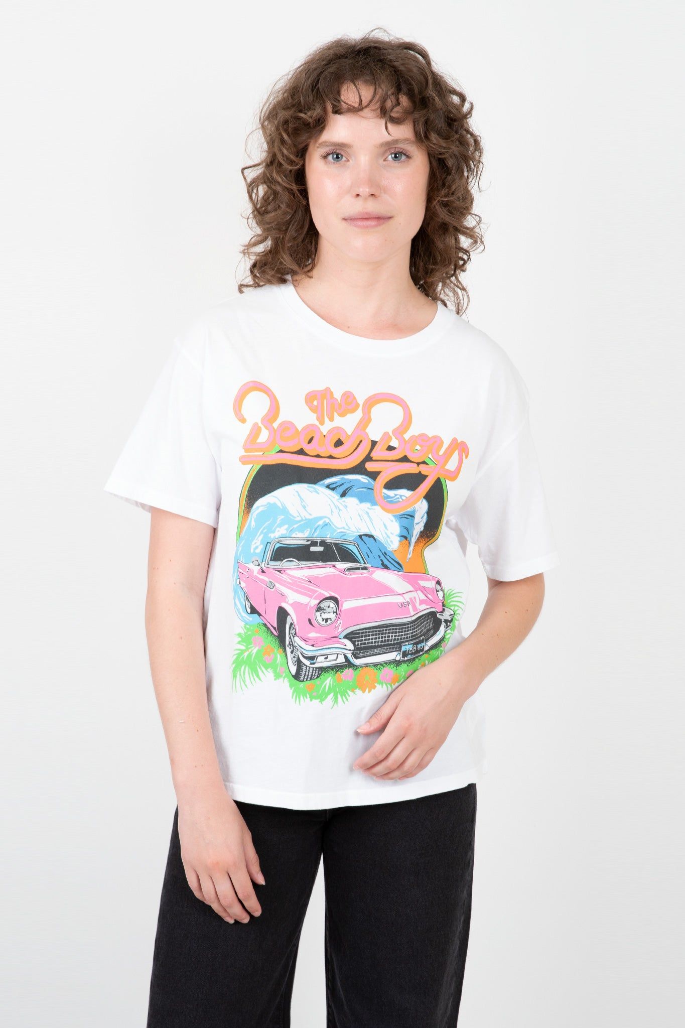 Beach Boys Surf USA Boyfriend Tee sold by Hills Dry Goods