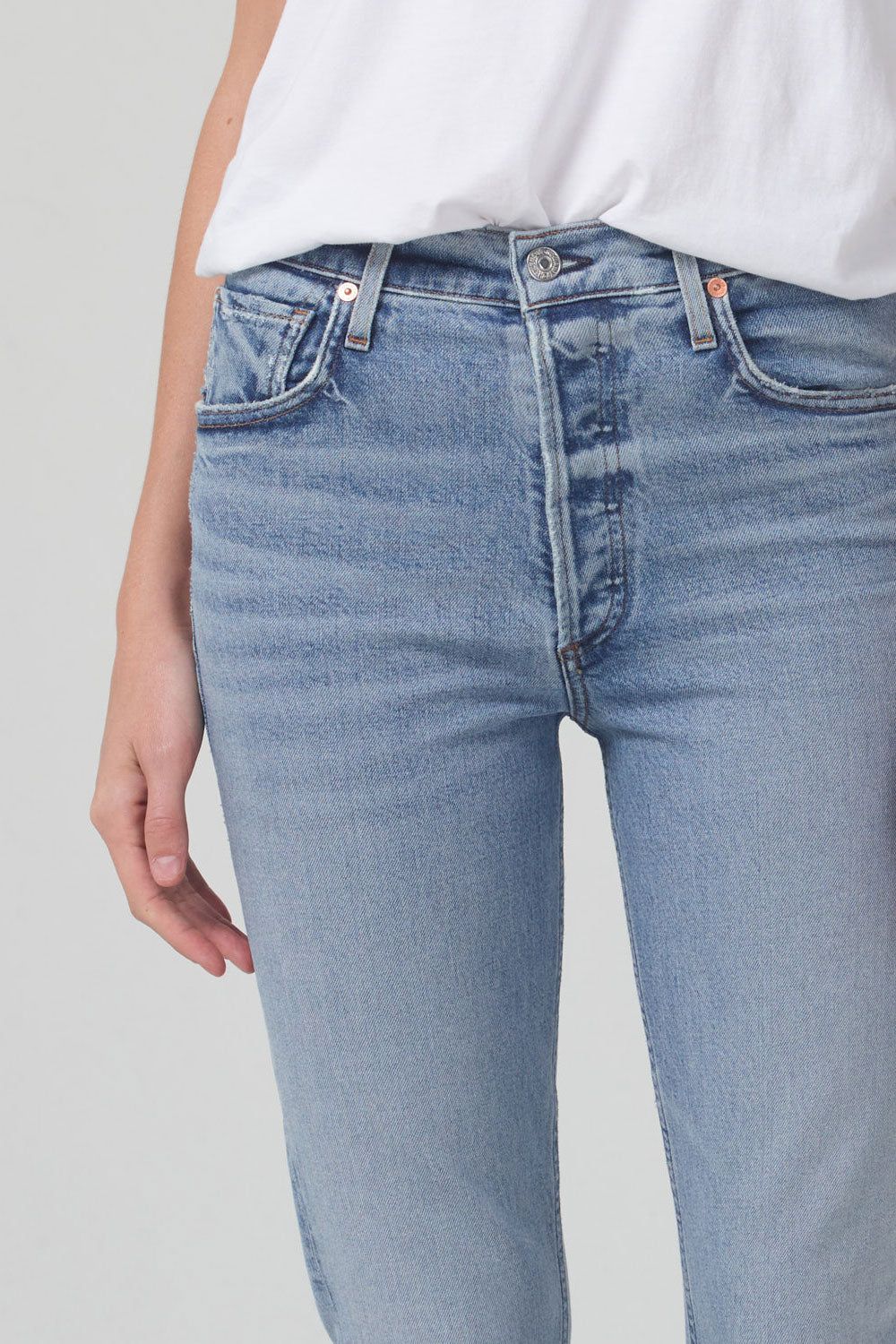 Charlotte High Rise Crop Straight sold by Hills Dry Goods product image thumbnail 3