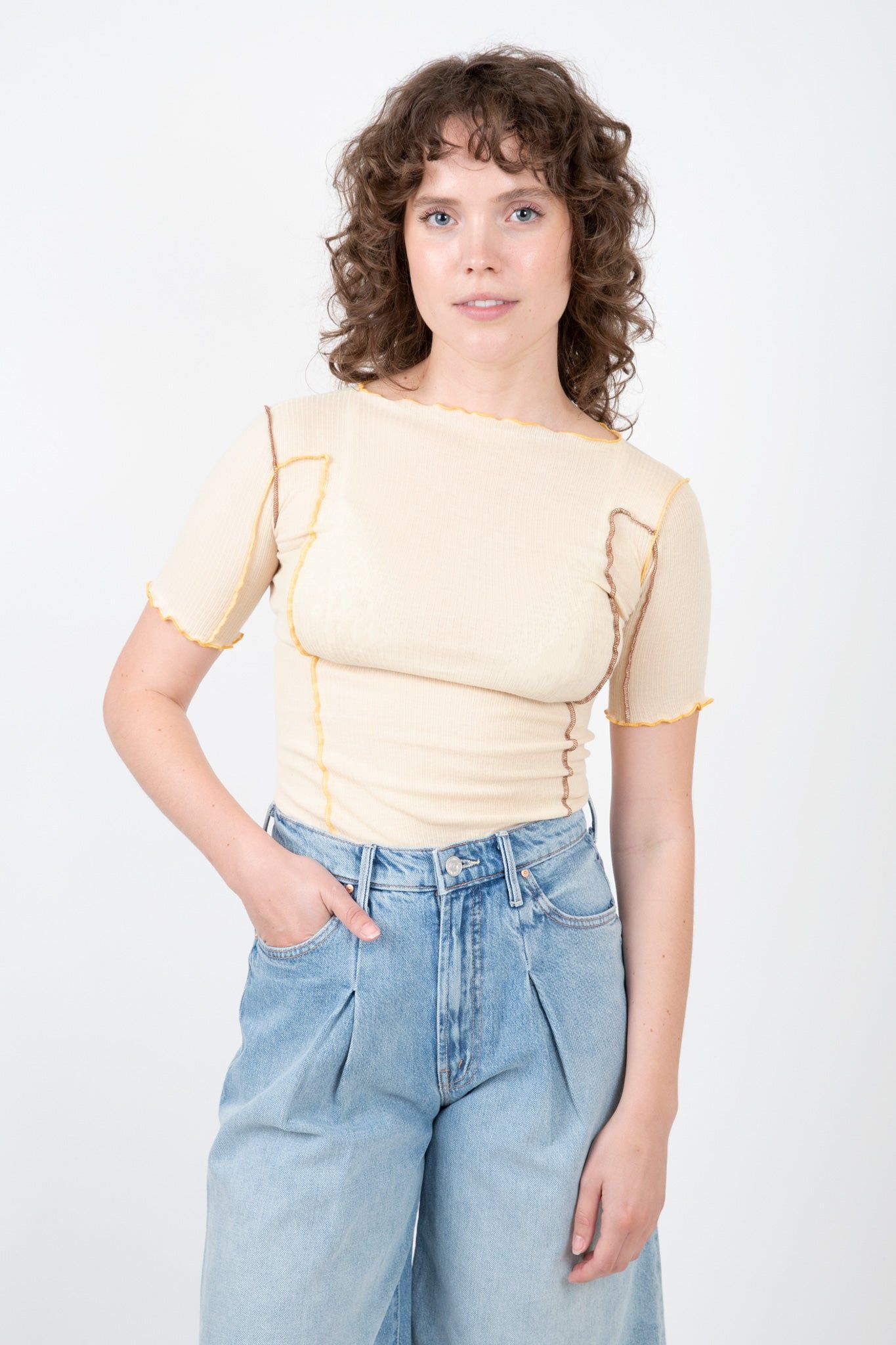 Omato 3/4 Tee sold by Hills Dry Goods