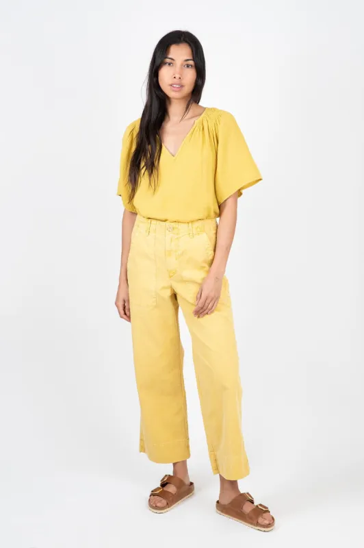 Mya Cotton Canvas Pant sold by Hills Dry Goods