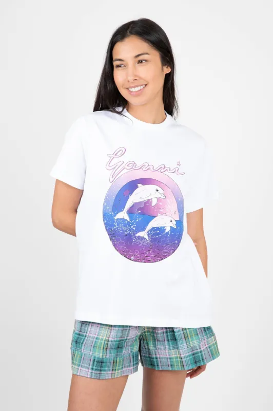 Relaxed Dolphin T-Shirt sold by Hills Dry Goods