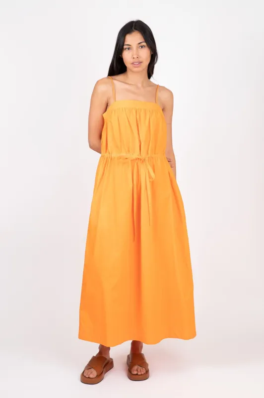 Cotton Poplin Maxi Strap Dress sold by Hills Dry Goods