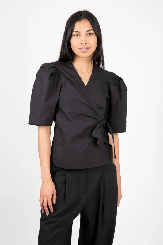 Drapey Wrap Blouse sold by Hills Dry Goods