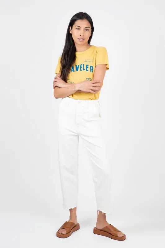 The Patch Pocket Private Ankle Fray sold by Hills Dry Goods