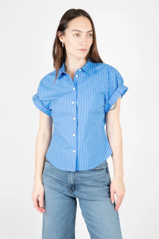 Rolled Sleeve Top sold by Hills Dry Goods