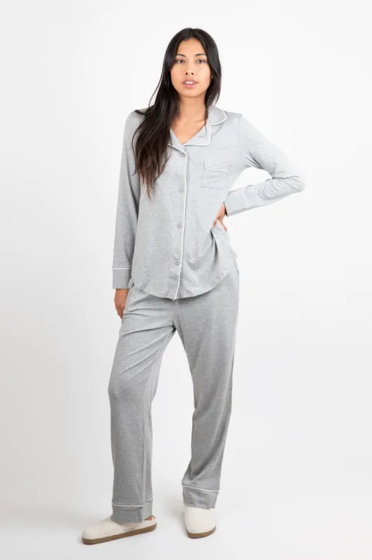 Classic Pima Knit Pajama Set sold by Hills Dry Goods