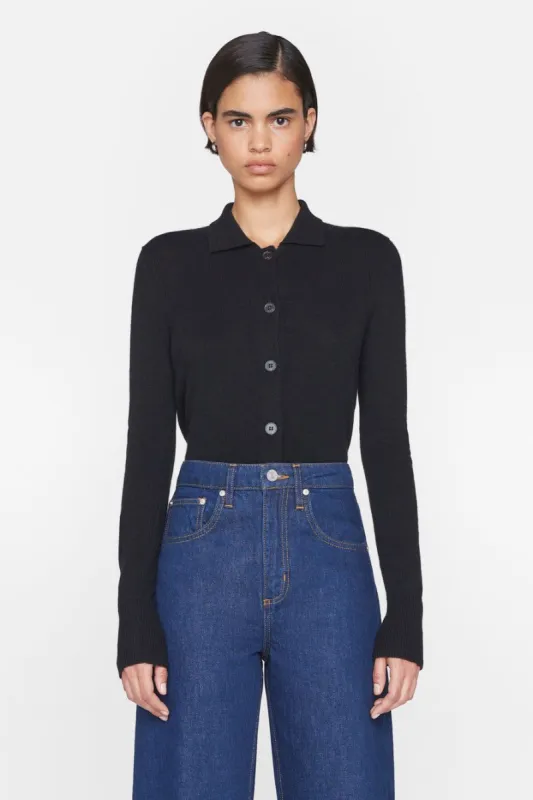 Shrunken Cashmere Cardi sold by Hills Dry Goods