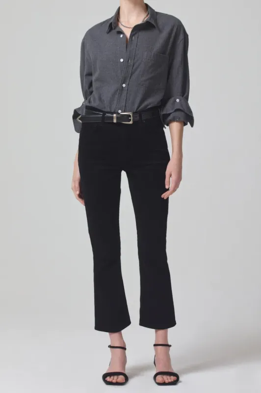 Isola Mid Rise Cropped Boot Corduroy sold by Hills Dry Goods