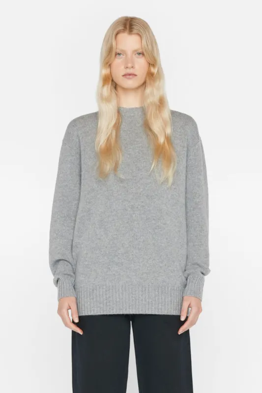 Boyfriend Cashmere Crew sold by Hills Dry Goods