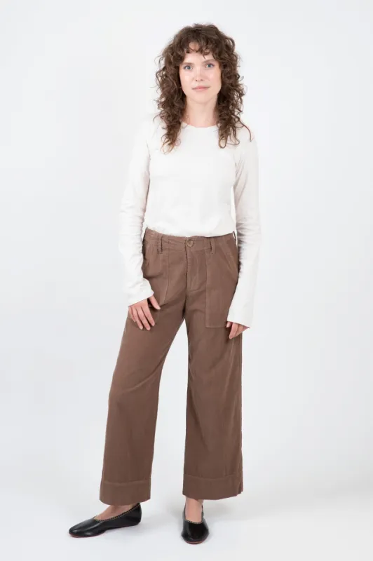 Vera Corduroy Wide Leg Pant made by Velvet