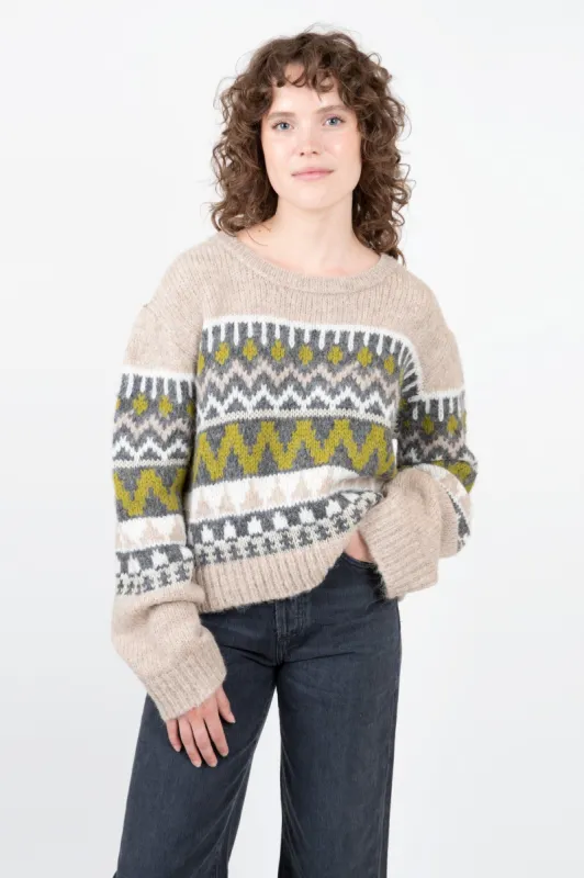 Makenzie Fair Isle Sweater sold by Hills Dry Goods