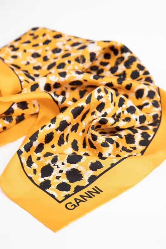 Silk Twill Print Scarf sold by Hills Dry Goods