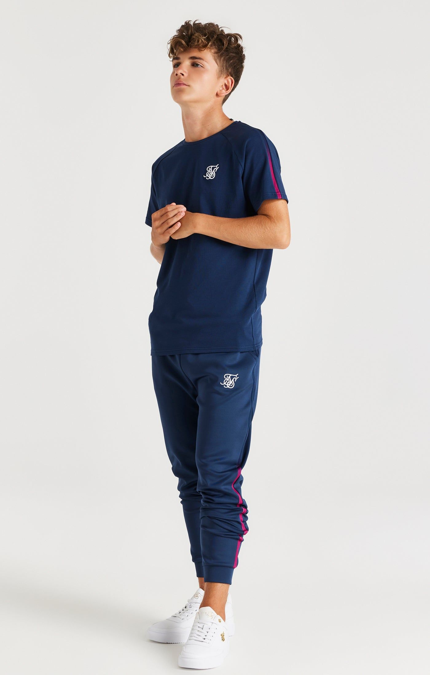 SikSilk Zonal Fade Performance Trousers - Navy sold by Siksilk product image thumbnail 3