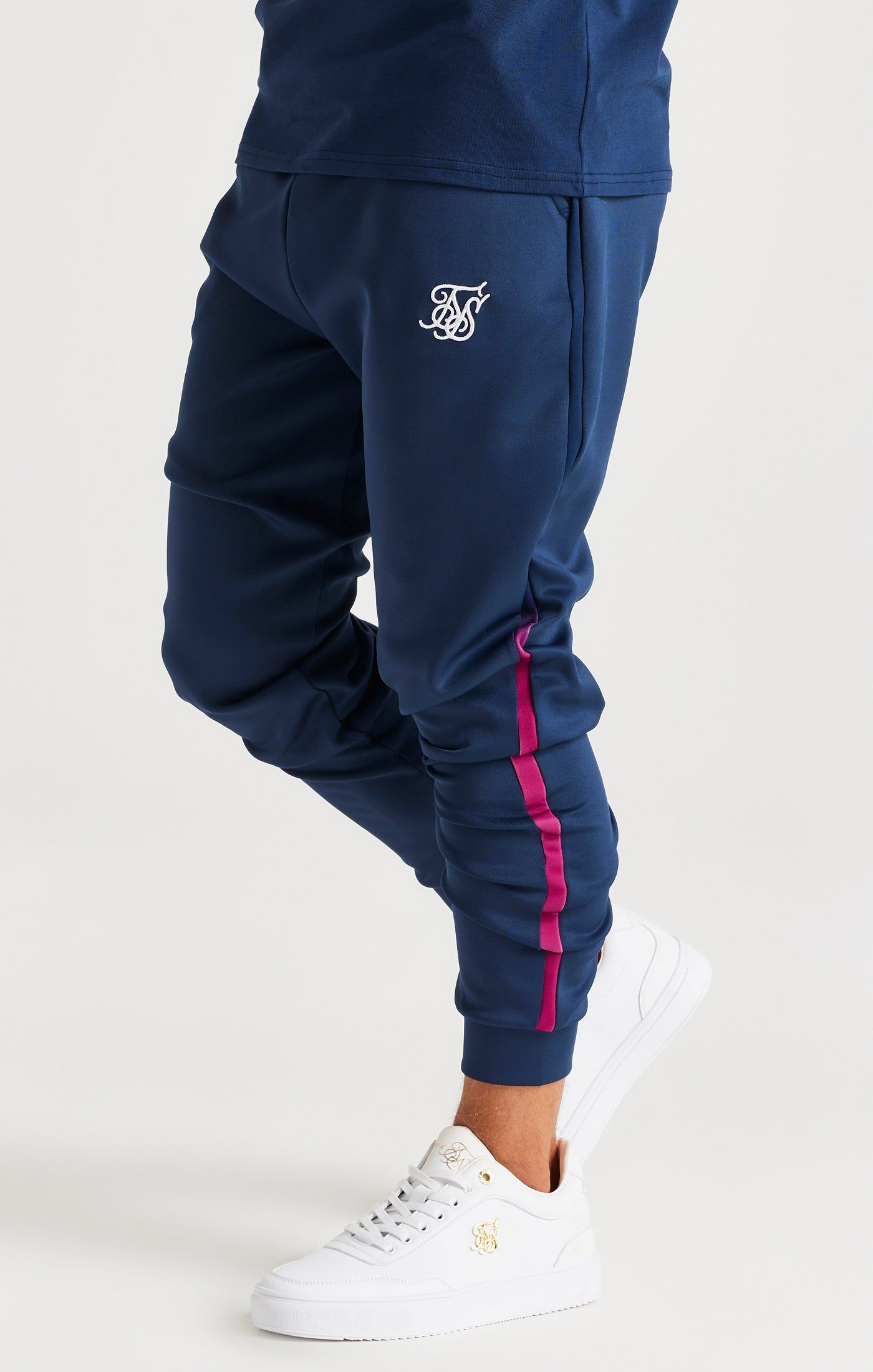 SikSilk Zonal Fade Performance Trousers - Navy sold by Siksilk