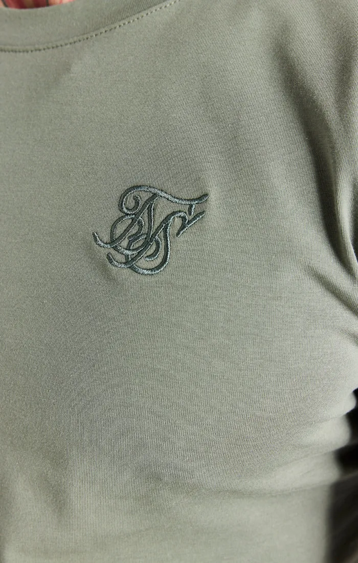 Khaki Smart S Muscle Fit T-Shirt sold by Siksilk product image thumbnail 3