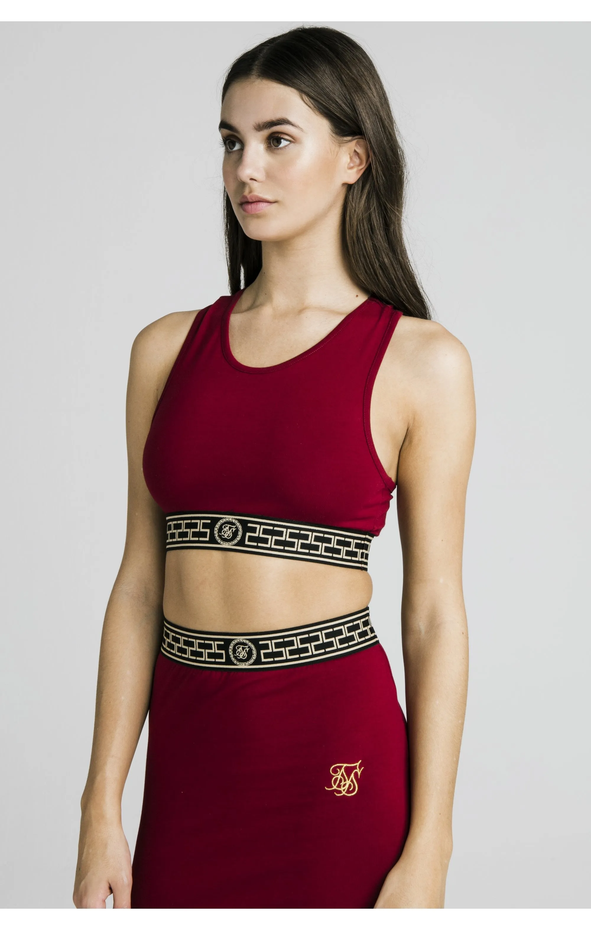 SikSilk Cartel Racerback Bralette – Biking Red sold by Siksilk