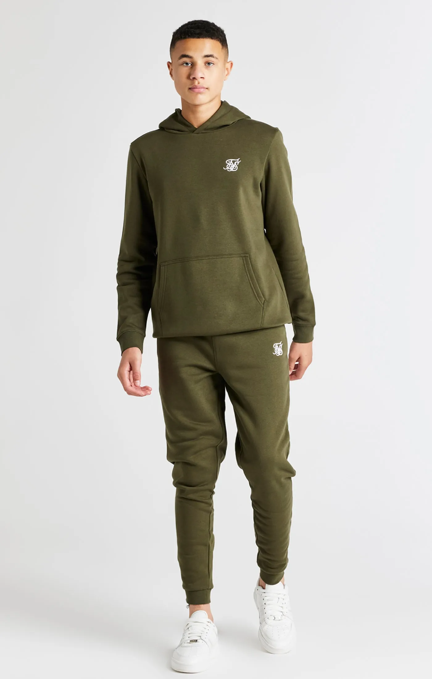 Boys Khaki Overhead Hoodie sold by Siksilk product image thumbnail 3