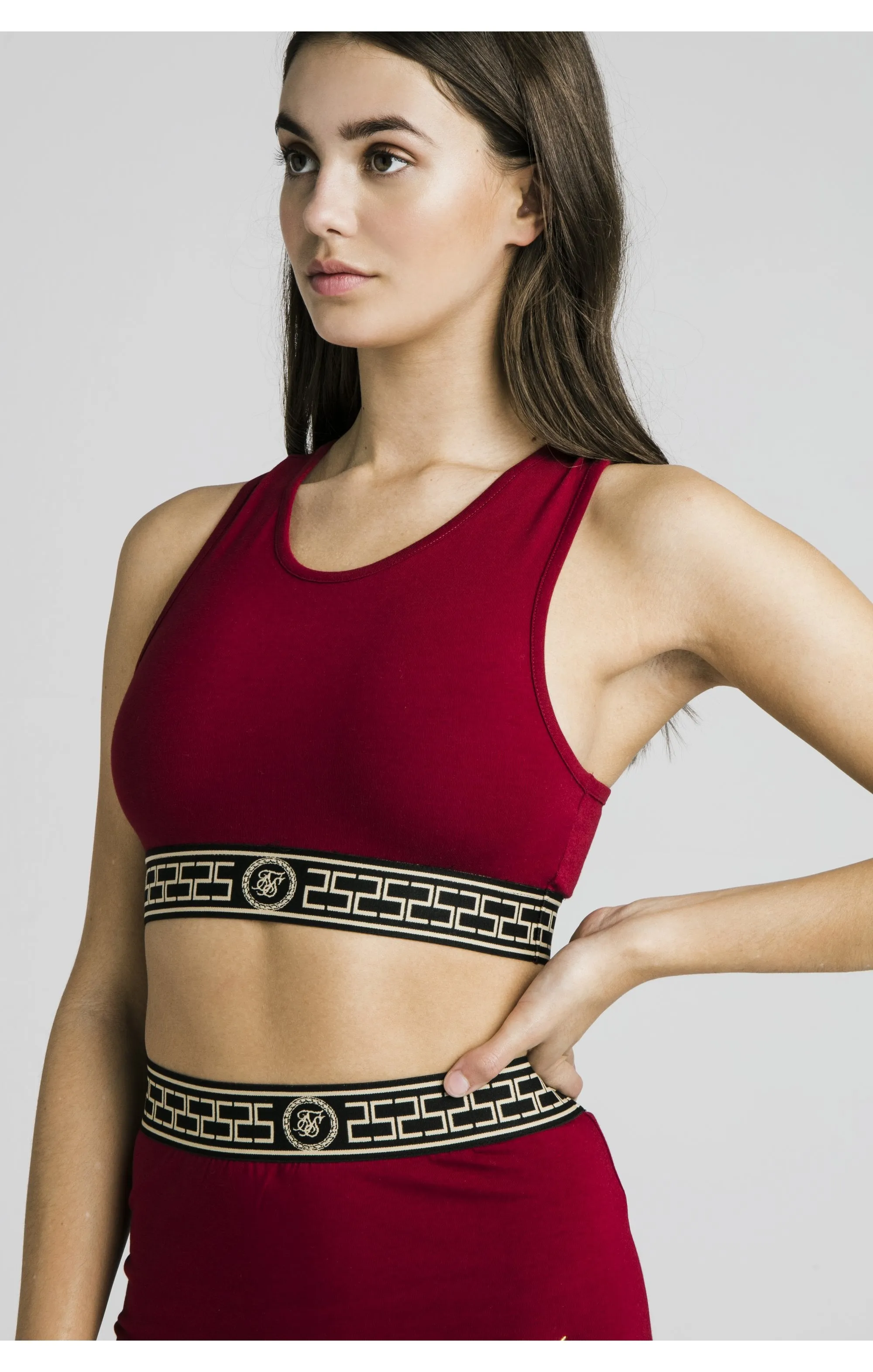 SikSilk Cartel Racerback Bralette – Biking Red sold by Siksilk product image thumbnail 2