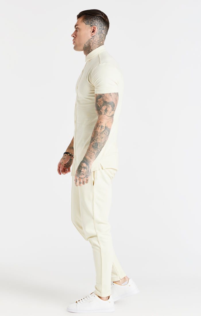 SikSilk Smart Essential Shirt - Ecru sold by Siksilk product image thumbnail 5