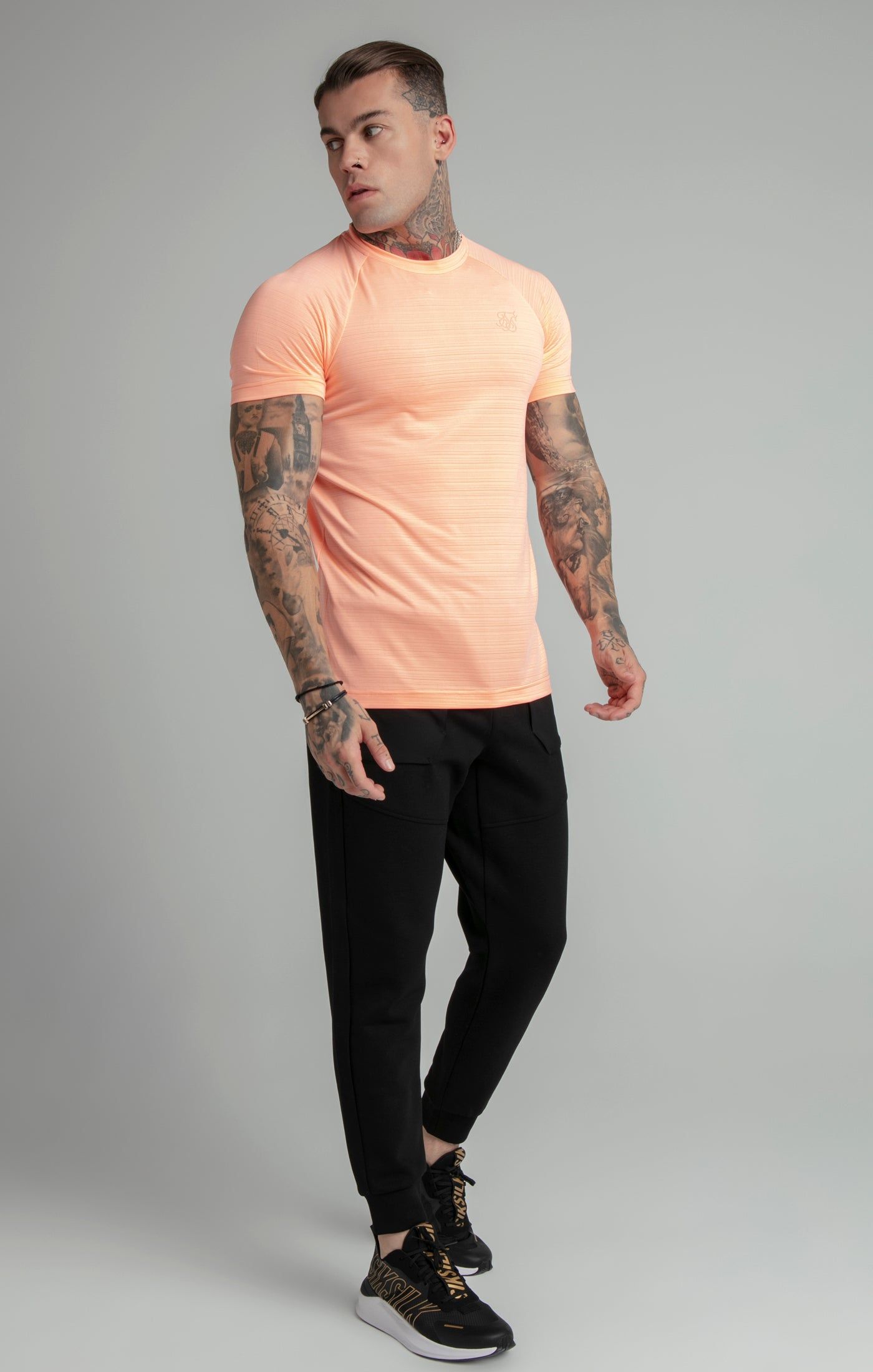 Khaki Inject T-Shirt sold by Siksilk product image thumbnail 5