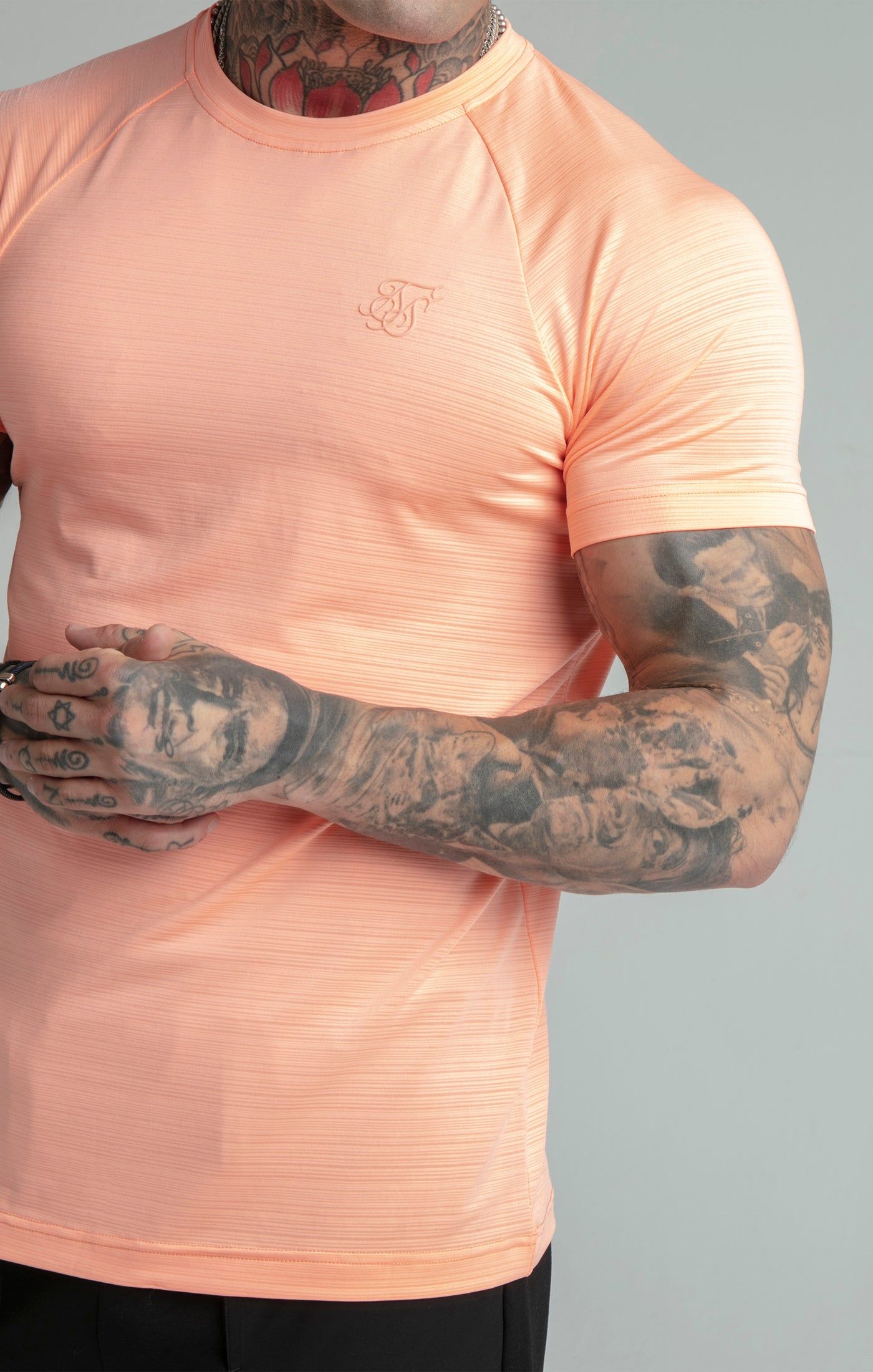 Khaki Inject T-Shirt sold by Siksilk product image thumbnail 3