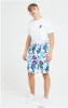 Illusive London Neon Floral Fade Tee - White & Neon Floral sold by Siksilk
