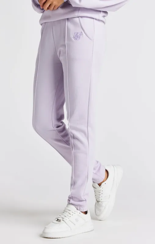 Girls Purple Relaxed Fit Pleated Jogger sold by Siksilk
