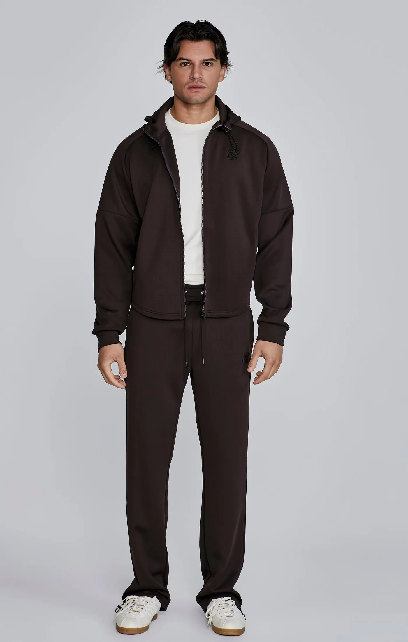 Brown Track Pants sold by Siksilk product image thumbnail 2