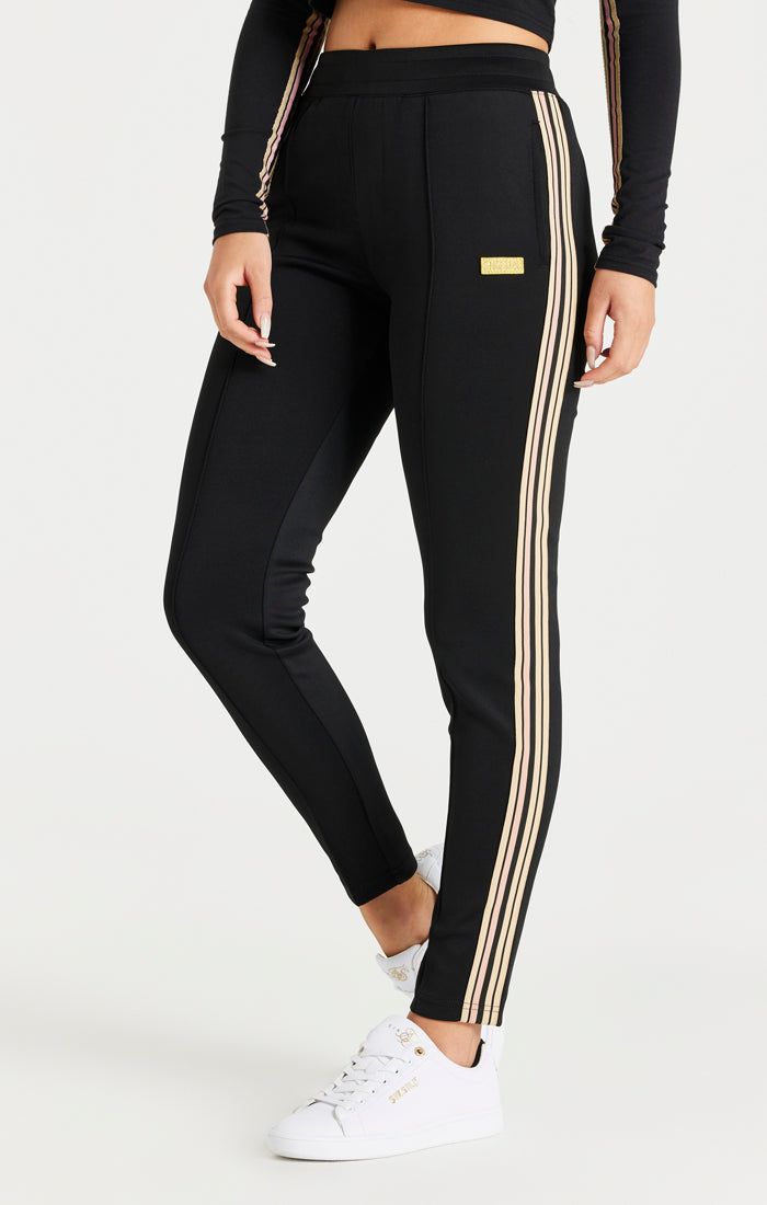 Black Track Pant sold by Siksilk
