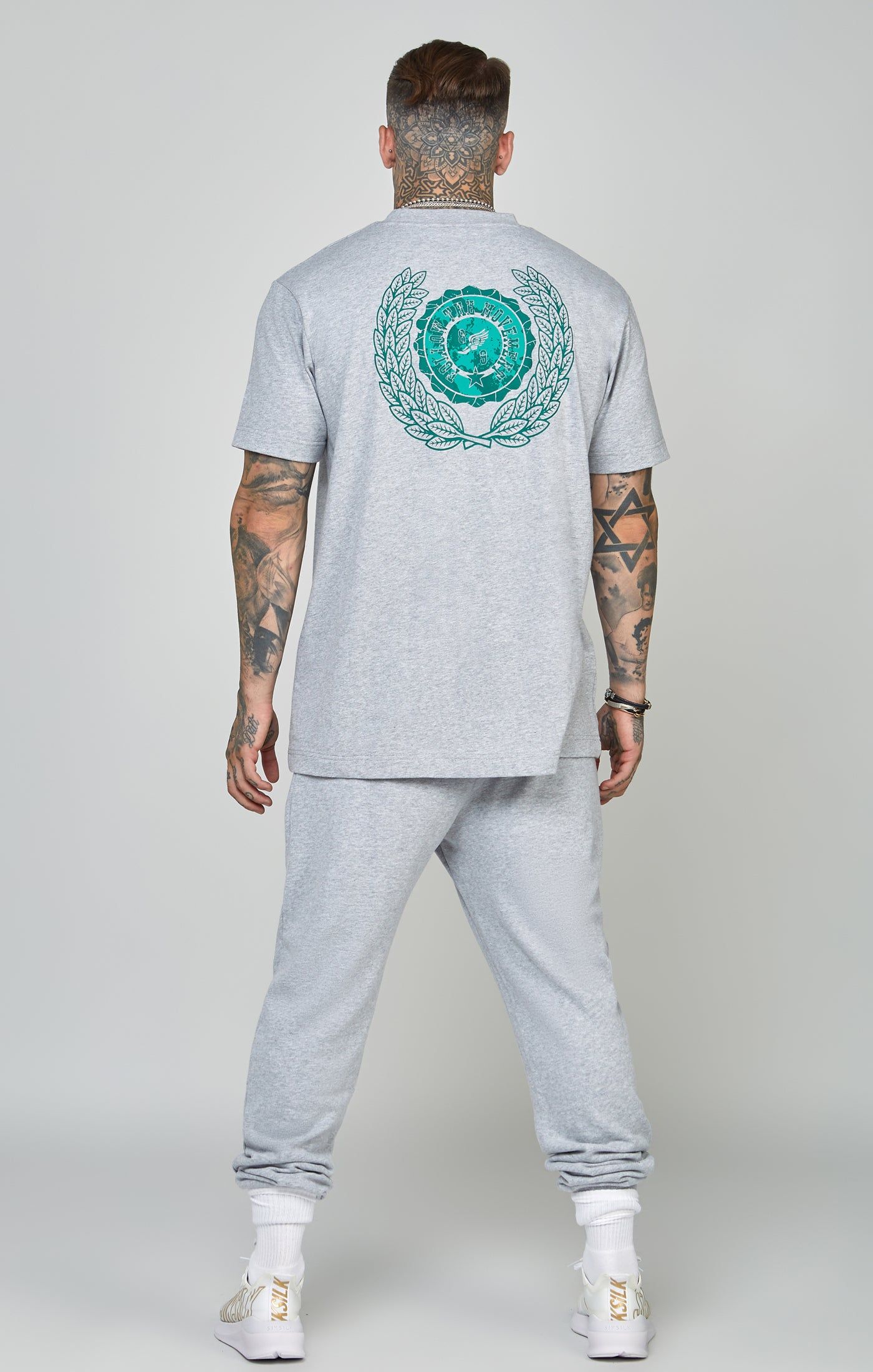 Oversized Varsity Logo T-Shirt sold by Siksilk product image thumbnail 5