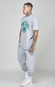 Oversized Varsity Logo T-Shirt sold by Siksilk